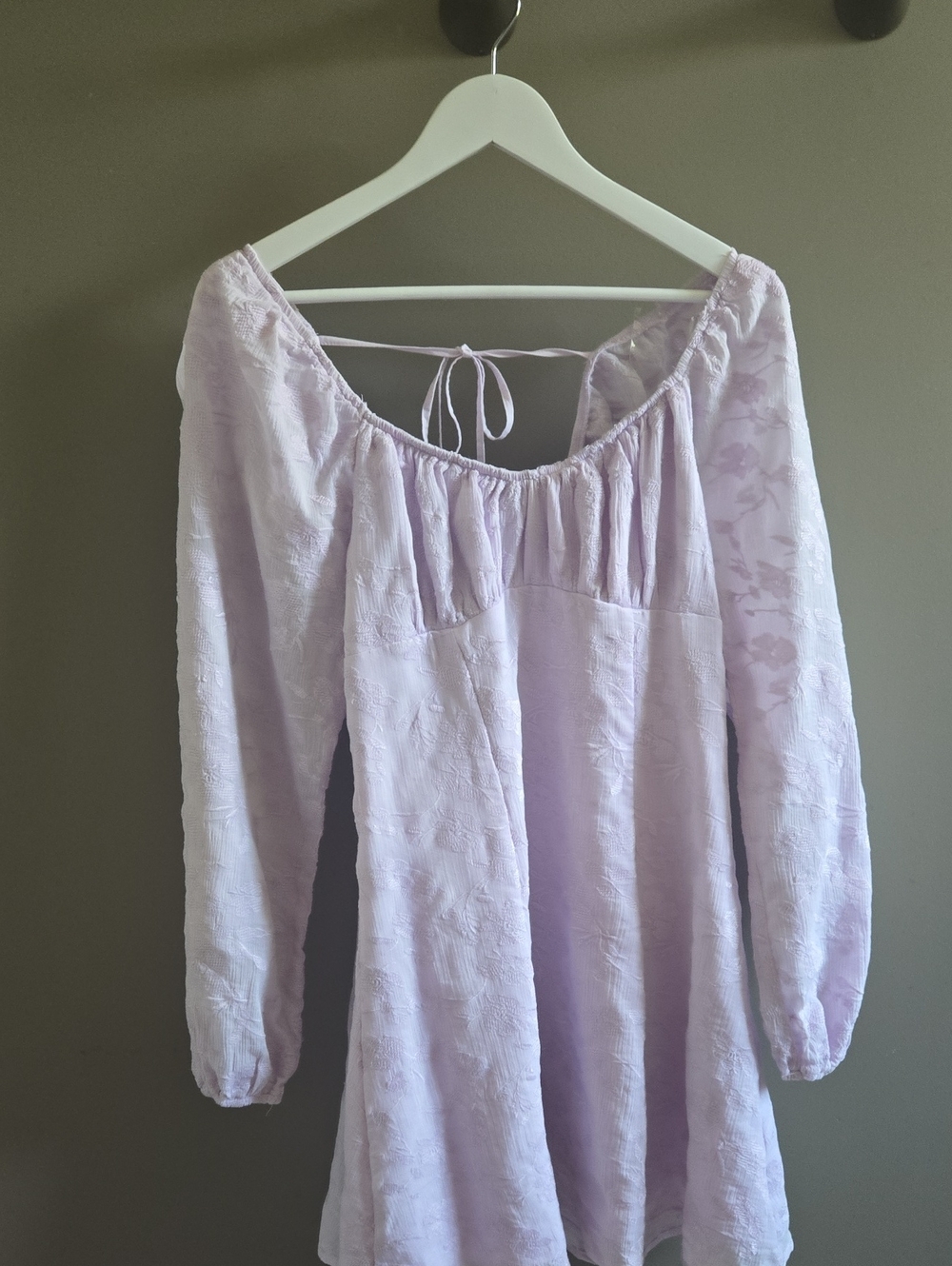 Light Lilac Mini Dress